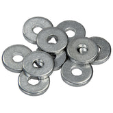 Allstar Performance 1/8in Back Up Washers 500Pk Aluminum ALL18200