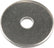 Allstar Performance Back Up Washers 3/16 Large O.D. 100pk Steel ALL18215