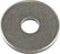 Allstar Performance Fender Washers 1/4 100pk Steel ALL18216