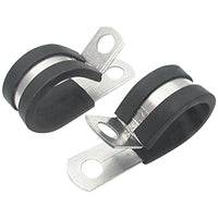 Allstar Performance Aluminum Line Clamps 1/2in 50pk ALL18303-50