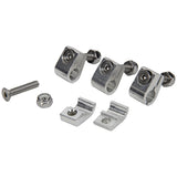Allstar Performance 2pc Alum Line Clamps 5/16in 4pk ALL18322