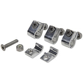 Allstar Performance 2pc Alum Line Clamps 3/8in 4pk ALL18323