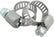 Allstar Performance Hose Clamps 1/2in OD 2pk No.01 ALL18330