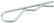 Allstar Performance Hair Pins 2-1/2in .093 2pk ALL18444