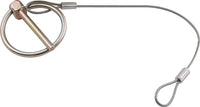 Allstar Performance Flip-Over Clip 3/16in w/ 10in Lanyard ALL18462