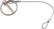 Allstar Performance Flip-Over Clip 3/16in w/ 10in Lanyard ALL18462