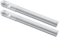Allstar Performance Aluminum Hood Pins 3/8in Silver 10pk ALL18487-10
