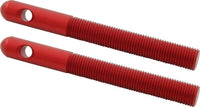 Allstar Performance Aluminum Hood Pins 3/8in Red 2pk ALL18488