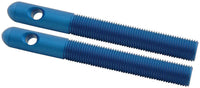 Allstar Performance Aluminum Hood Pins 3/8in Blue 2pk ALL18489