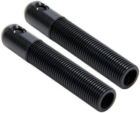 Allstar Performance L/W Aluminum Hood Pins 3/8in Black 2pk ALL18493