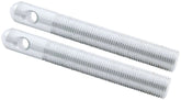 Allstar Performance Alum Hood Pins 1/2in 1/4in Holes 2pk Silver ALL18507