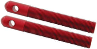Allstar Performance Alum Hood Pins 1/2in 1/4in Holes Red 2pk ALL18508