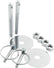 Allstar Performance Steel Hood Pin Kit w/ 1/4in Flip-Over Clips ALL18513