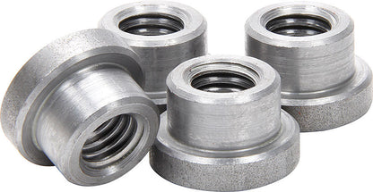 Allstar Performance Weld On Nuts 1/2-13 Short — 4-Pack | ALL18551