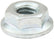 Allstar Performance Spin Lock Nuts 10pk Silver ALL18557