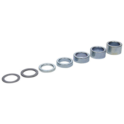 Allstar Performance Bump Steer Spacer Kit — 0.030-0.500 in Thick, Steel | ALL18601