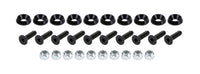 Allstar Performance Countersunk Bolts 1/4in w/ 3/4in Washer Blk 10pk ALL18629