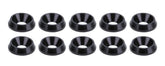 Allstar Performance Countersunk Washer Blk 1/4in x 3/4in 10pk ALL18659