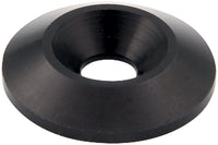 Allstar Performance Countersunk Washer Blk 1/4in x 1in 10pk ALL18663