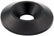 Allstar Performance Countersunk Washer Blk 1/4in x 1in 10pk ALL18663