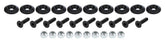 Allstar Performance Countersunk Bolt Kit Black 10pk ALL18680