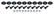 Allstar Performance Countersunk Bolt Kit Black 10pk ALL18680