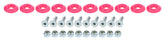 Allstar Performance Countersunk Bolt Kit Pink 10pk ALL18686