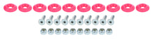 Load image into Gallery viewer, Allstar Performance Countersunk Bolt Kit Pink 10pk ALL18686