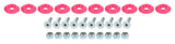 Allstar Performance Countersunk Bolt Kit Pink 10pk ALL18686