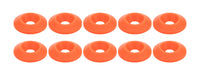 Allstar Performance Countersunk Washer Fluorescent Orange 10pk ALL18699
