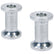 Allstar Performance Hourglass Spacers 3/8in ID x 1in OD x 1-1/2in ALL18826