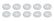 Allstar Performance Body Bolt Washer Plastic White 10pk ALL18846
