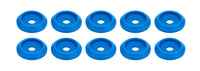 Allstar Performance Body Bolt Washer Plastic Blue 10pk ALL18848