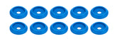 Allstar Performance Body Bolt Washer Plastic Blue 10pk ALL18848