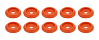 Allstar Performance Body Bolt Washer Plastic Orange 10pk ALL18849