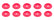Allstar Performance Body Bolt Washer Plastic Pink 10pk ALL18851