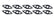 Allstar Performance Body Reinforcing Plates Black 10pk ALL18986