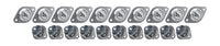 Allstar Performance Flush Hd S/E Fasteners 5/16 .500in 10pk Alum ALL18997