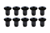 Allstar Performance Oval Hd T-30 Torx Fast. 7/16 .500in 10pk Alum Bl ALL19073