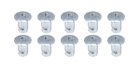 Allstar Performance Oval Hd T-30 Torx Fast. 7/16 .550in 10pk Alum ALL19075