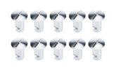 Allstar Performance Oval Hd Fasteners 5/16 .500in 10pk Alum ALL19276