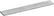 Allstar Performance Alum Flat Stock 1in x 1/8in x 4ft ALL22250-4