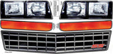Allstar Performance M/C SS Nose Decal Kit Stock Grille 1983-88 ALL23014
