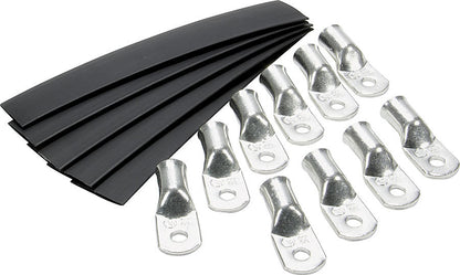 Allstar Performance Body Brace Ends — Tin Plated Copper, 10-Pack | ALL23082-10