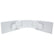 Allstar Performance Fiberglass Curved Dash Panel White ALL23242