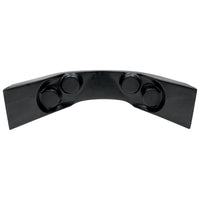 Allstar Performance Fiberglass Curved Dash Panel Black ALL23243