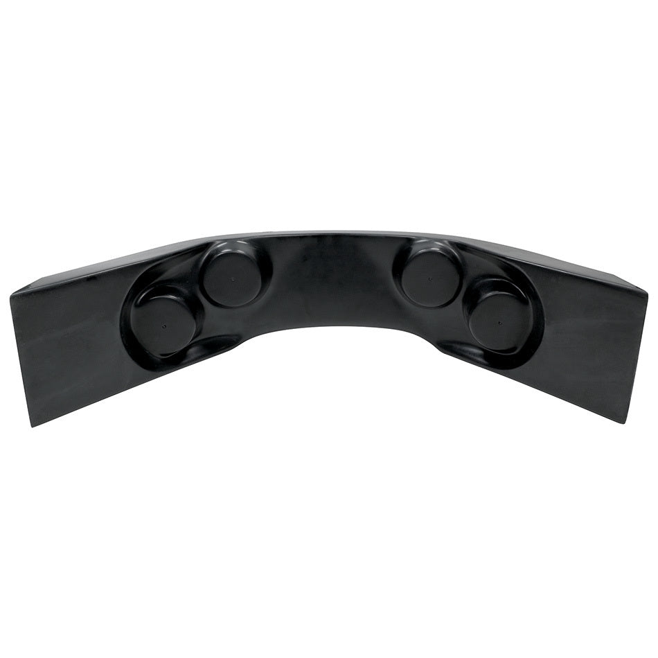 Allstar Performance Fiberglass Curved Dash Panel Black ALL23243