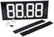 Allstar Performance Dial-In Board 4 Digit w/ Suction Cups and Velcro ALL23293