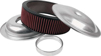 Allstar Performance LW 14in A/C Kit Plain 4in Washable Element ALL25922