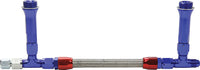 Allstar Performance Fuel Line Kit 9-5/16in Std Holley -6AN Blue ALL26154